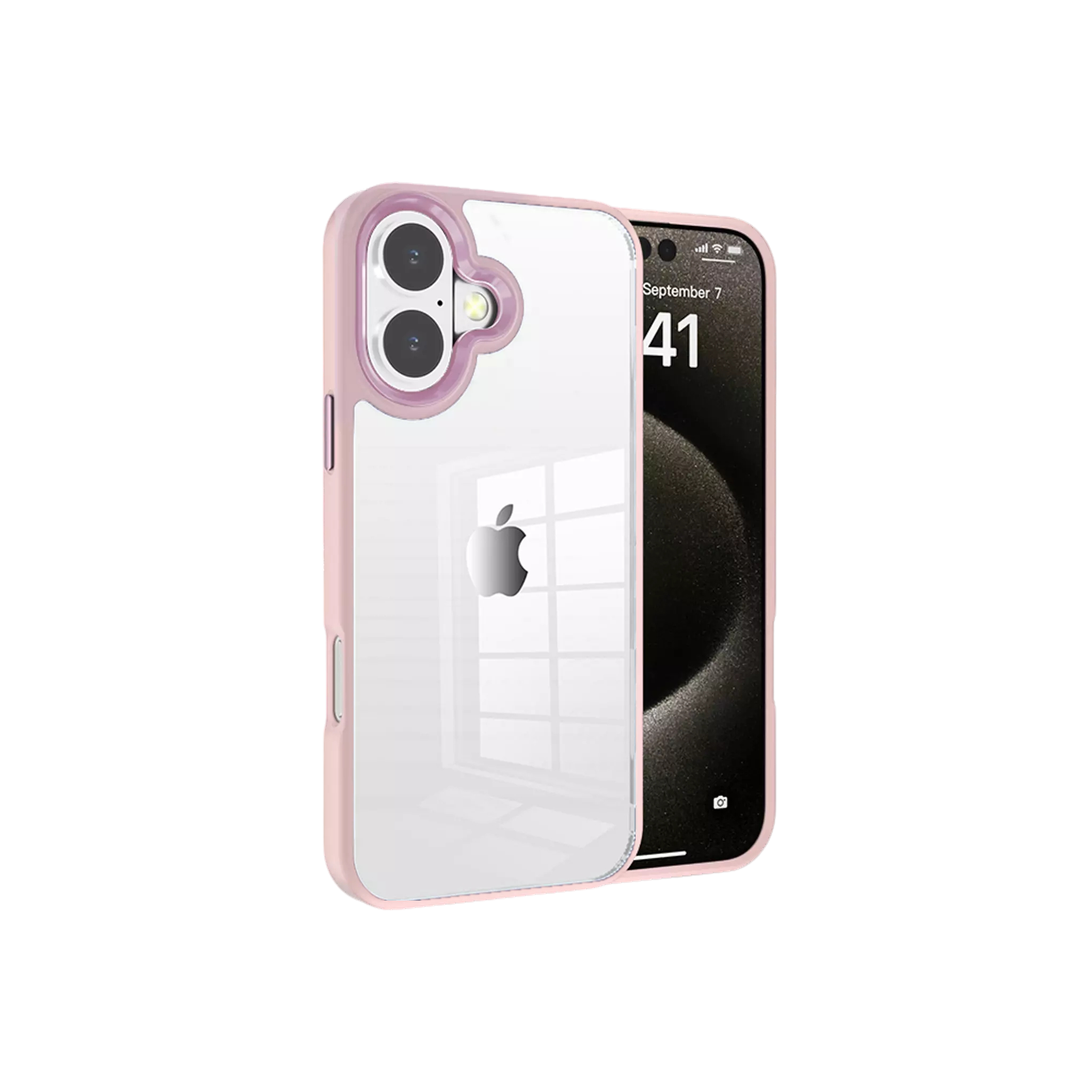 Coque mate translucide pour iPhone 16 Coque mate translucide pour iPhone 16